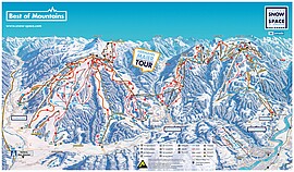 Banner Skiwochenende St. Johann, Wagrain und Flachau für Jugendliche (Tag 1) 