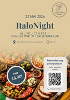Logo ItaloNight 🍝 Italienisches All You Can Eat