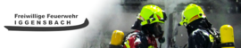 Banner Brandschutzwoche in Iggensbach