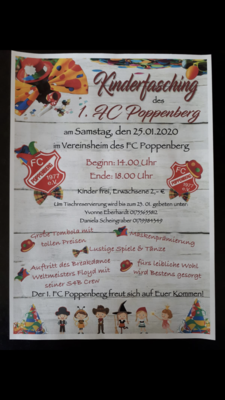 Banner Kinderfasching 