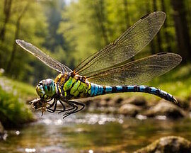 Banner Edelsteine der Lüfte - Libellen im Isarmündungsgebiet