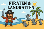 Logo Piraten + Landratten, Umweltbildung für Kinder und Jugendliche (Ferienprogramm, Nachmittag)